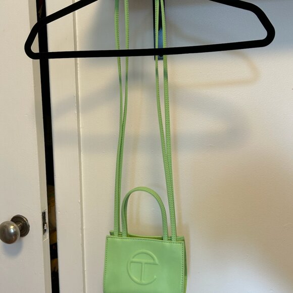 TELFAR Small Double Mint Shopping Bag - Picture 3 of 3
